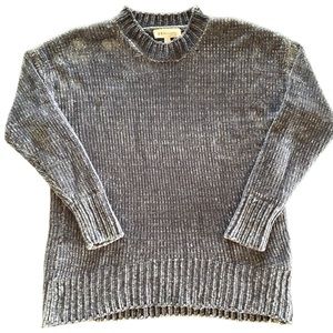 Philosophy Gray Crew Neck Sweater